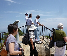 2013年5月22日　同伴者ツアー　弥山山頂にて