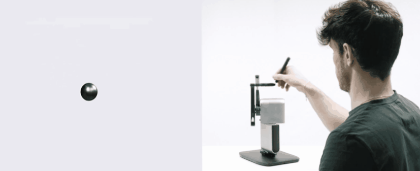 直感3D操作のハプティクスコントローラー Inverse3<br>（Haply Robotics社）